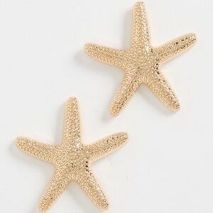 Ettika Statement Starfish Earrings NWT